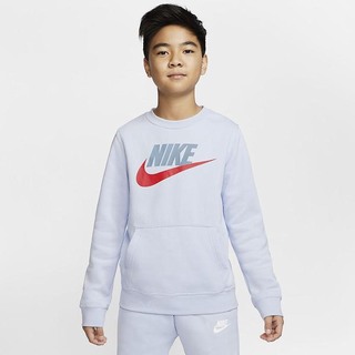 Hanorace Nike Sportswear Club Fleece Crew Baieti Gri Obsidienne | LNUS-35049